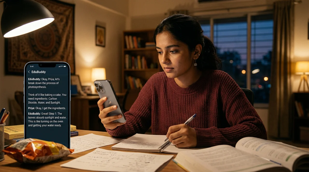 A doubt talked through with the AI tutor and marked understood